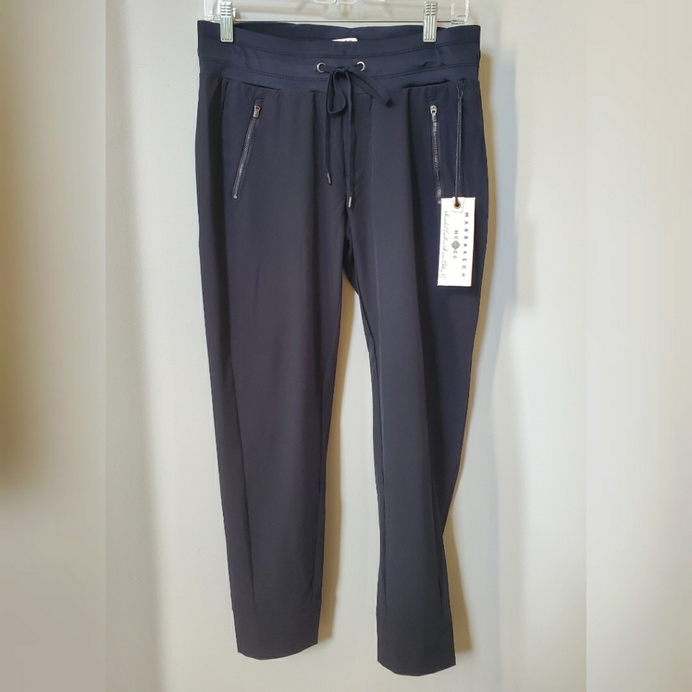 Anthropologie Marrakech Black Jogger Pants sz 4